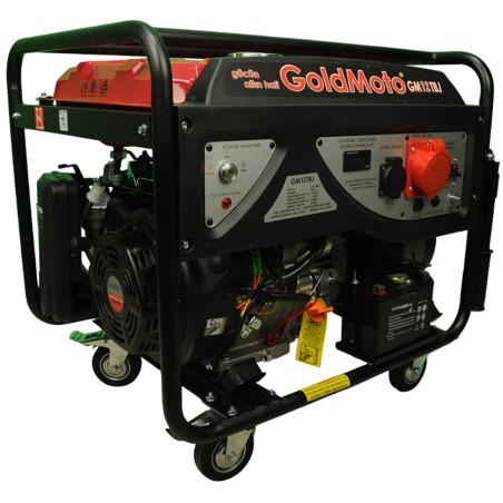GoldMoto GM12TBJ Marşlı 12kVA Trifaze Benzinli Jeneratör